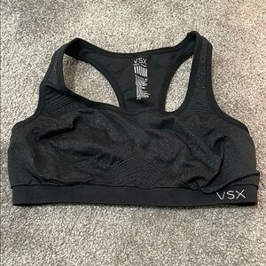 VSX Black Sports Bra size medium